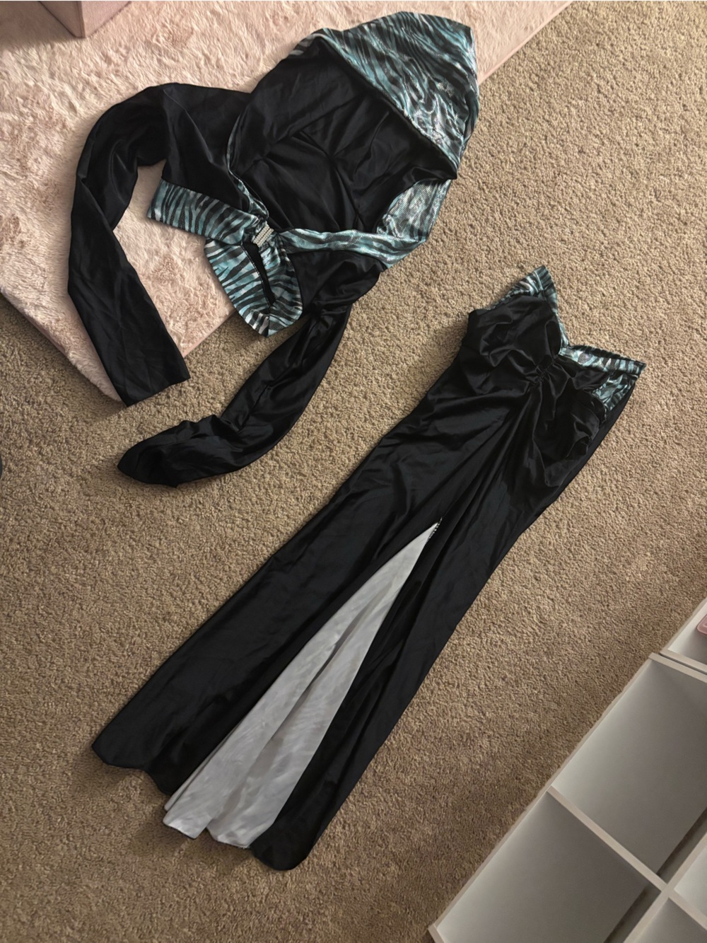 Custom skirt and top